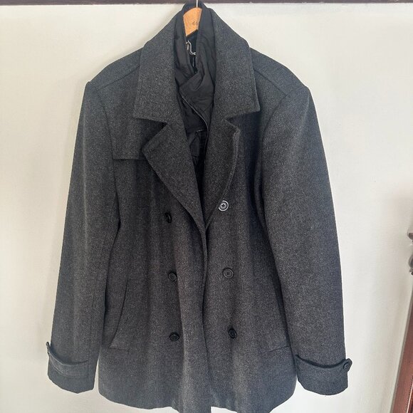 Marc Anthony Men’s Peacoat - Size XL - Picture 1 of 5